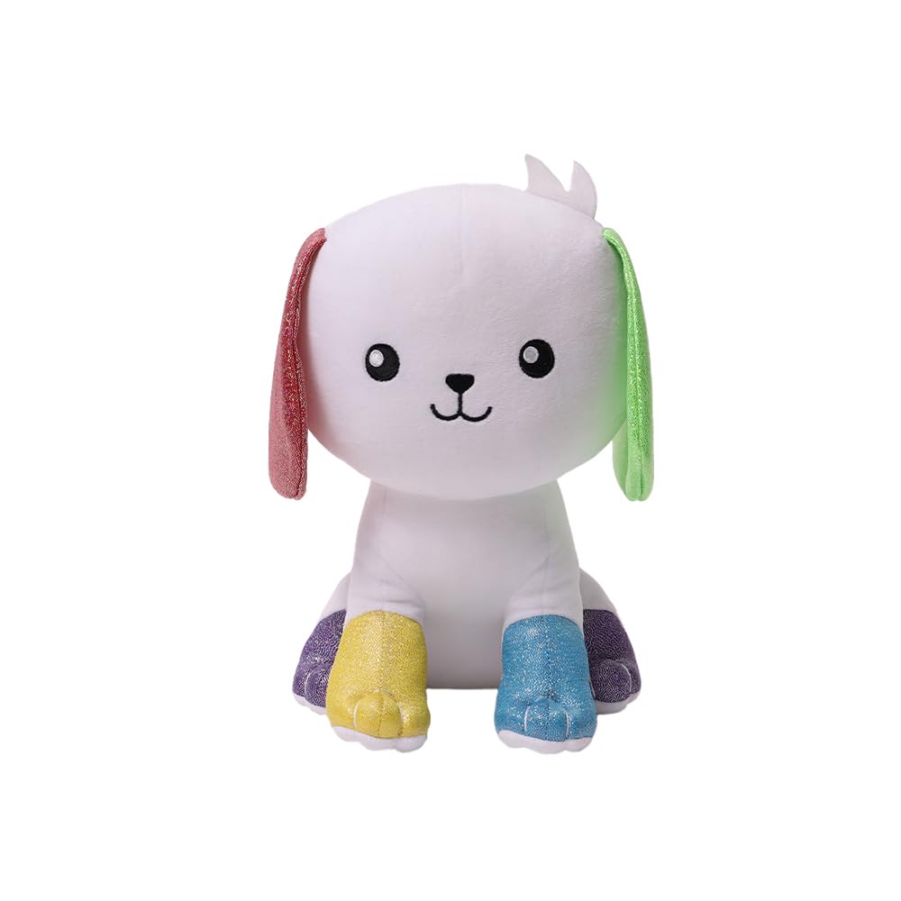 Os Chocolix Pelúcia Melodia Cachorro Branco | Amazon.com.br